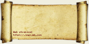 Poleksija Jelić vizit kartica